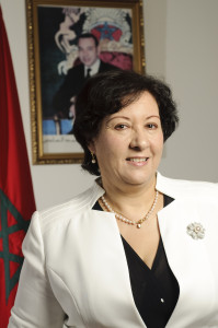 Souriya Otmani ,Ambassador of Morocco.