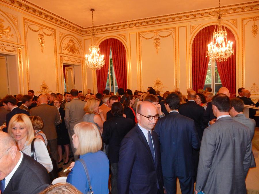 Reception at the Embassy of the Czech Republic to France