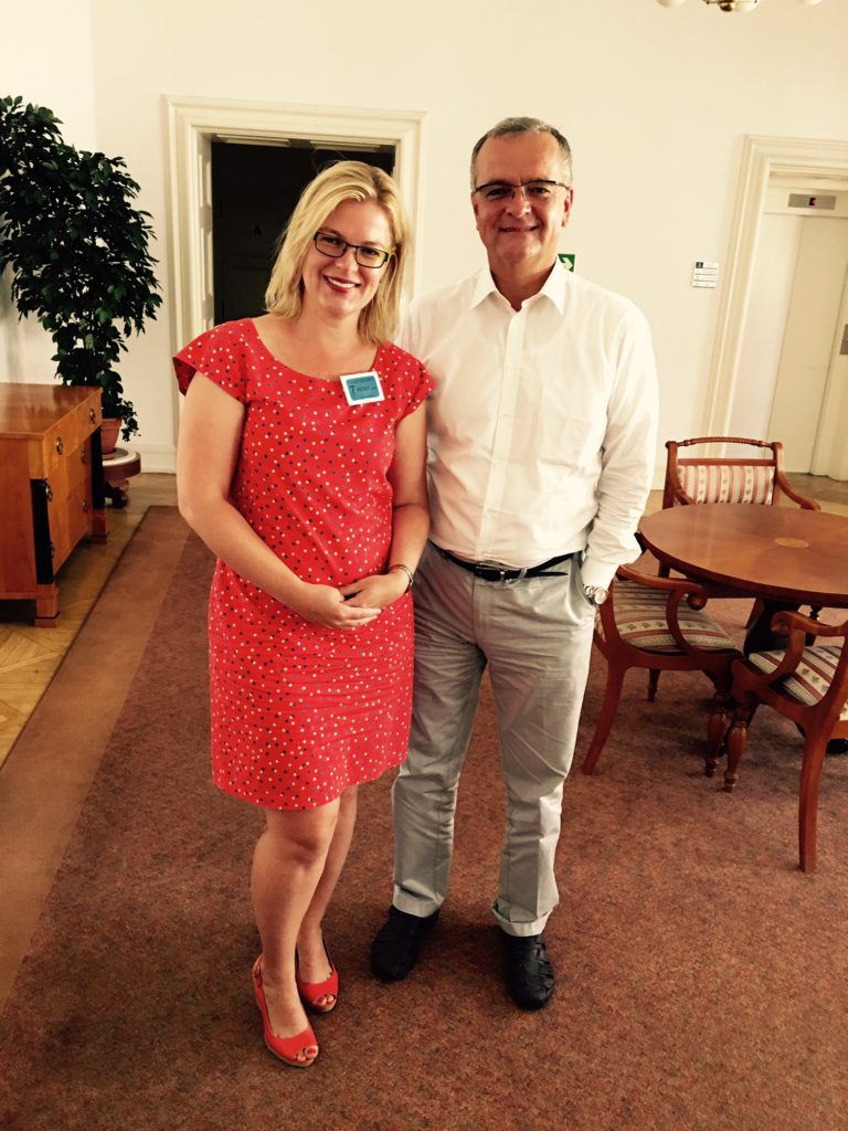 Miroslav Kalousek with Linda Štucbartová, author of this interview