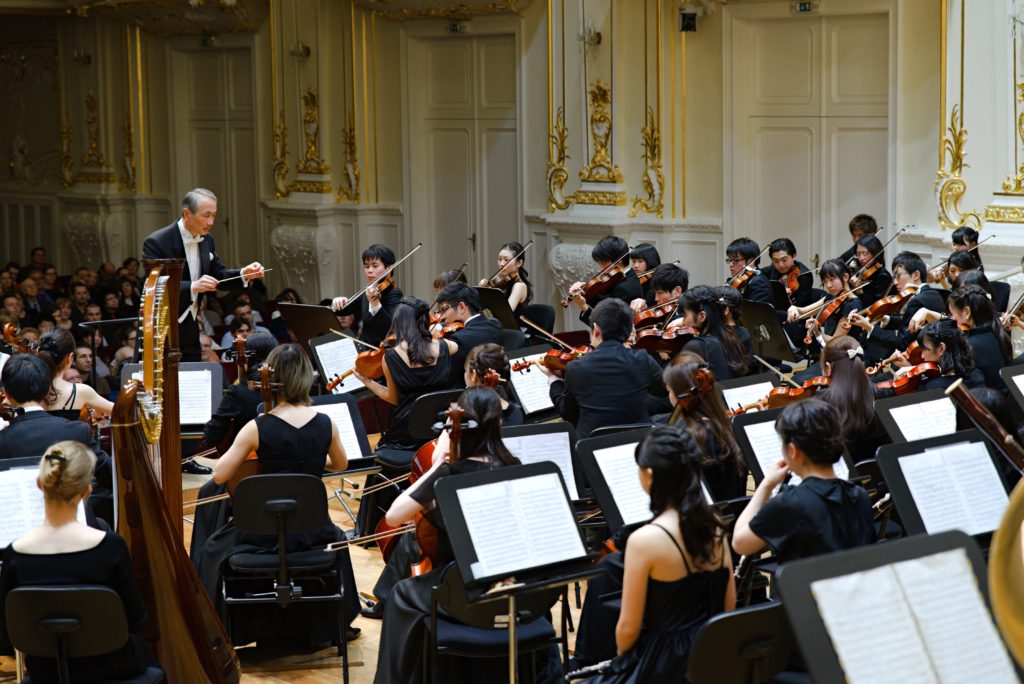 Doshisha University Orchestra (Japan) in the Reduta Hall, Bratislava, Photo By: Michal Gschwandtner