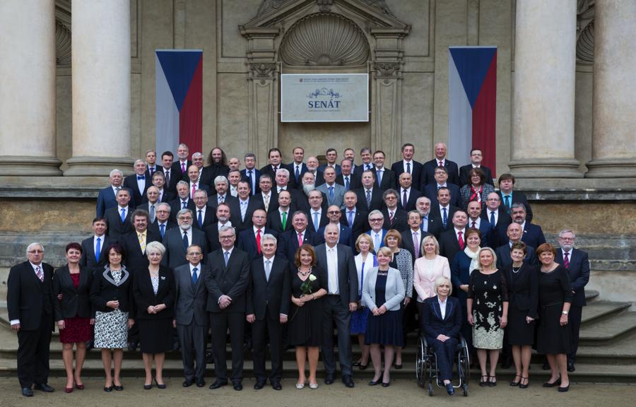 The First Senate Session Czech And Slovak Leaders