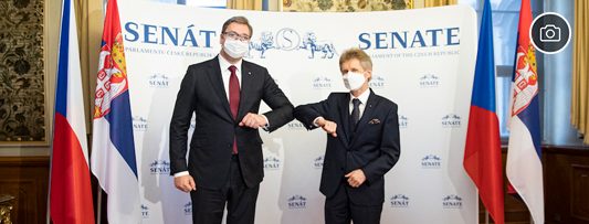 Visit of the President of Serbia to the Senate