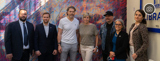 The University of New York in Prague partners with the Czech Olympic Team and Jaromír Jágr