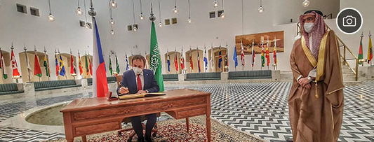 Foreign Minister Jakub Kulhánek visits United Arab Emirates and Saudi Arabia