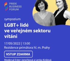 Sympozium “LGBT+ lidé ve veřejném sektoru vítáni” představí úředníkům přínosy LGBT+ diverzity a inkluze na pracovišti 
