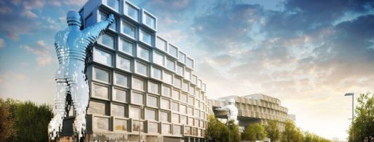 Giant sculptures by David Černý to be part of new residential project in Prague’s Karlín
