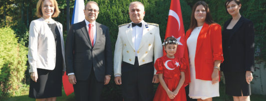 Celebrating with Turkey