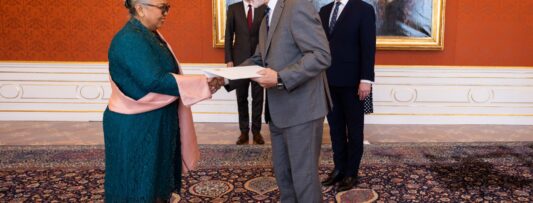 The President of the Republic received new Ambassadors