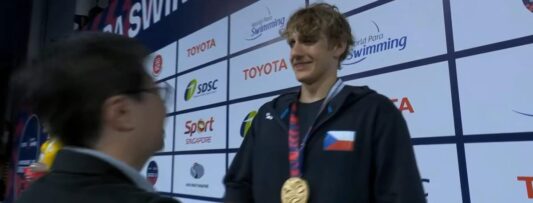 Czech Paralympic swimmer shines at World Championship with a world record and seven medals