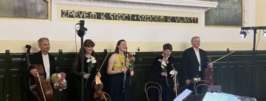 Pražak Quartet Festival starts with a magical glow in the stunning Hlahol!
