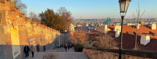 The quiet stairways of Malá Strana