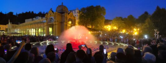 Mariánské Lázně’s Singing Fountain restored to its former glory