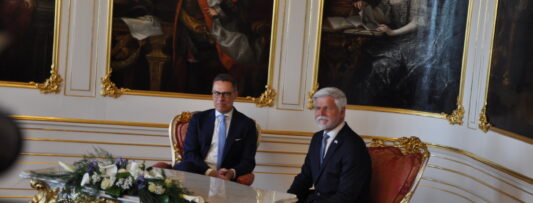 The President of the Republic received the President of the Republic of Finland at Prague Castle