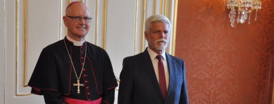 The President of the Republic, Petr Pavel received new ambassadors